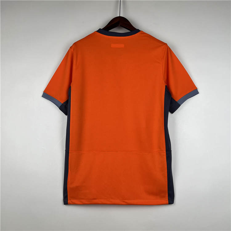 23/24 Inter Milan Away Orange Soccer Jersey Football Shirt - Click Image to Close